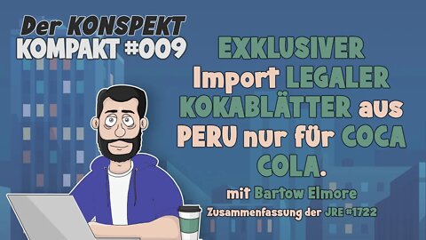 EXKLUSIVER Import LEGALER KOKABLÄTTER aus PERU nur für COCA COLA. Mit Bartow Elmore