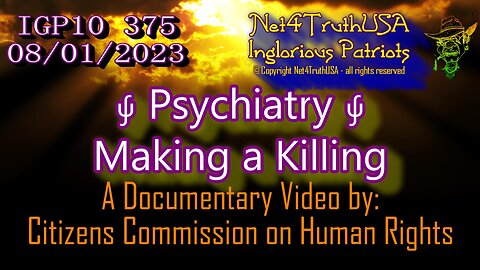 IGP10 375 - Psychiatry - Making a Killing