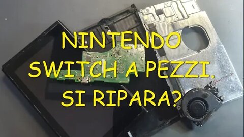Nintendo Switch a pezzi vediamo se si ripara