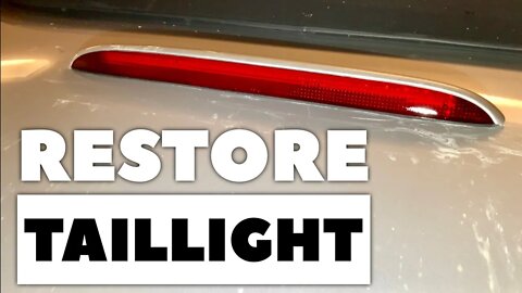 How To Permanently Restore Car Tail Lights