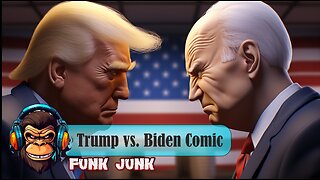Election Showdown Extravaganza: Trump vs Biden Hilarious clip with Wacky 3D Characters & Comic Tunes