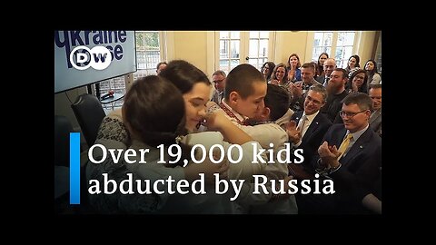 Ukrainian kids go to US to raise awareness of Russian abductions | DW News