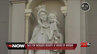 Calls for increased security at houses of worship