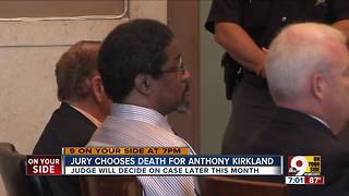 Jury chooses death for Anthony Kirkland