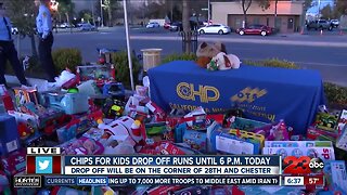 CHiPS for Kids drop off runs until 6 p.m. Friday