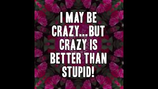 I may be crazy [GMG Originals]