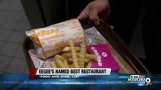 Food & Wine Magazine names Eegee's the "Best Fast Food in Arizona"