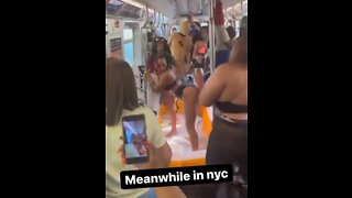 NYC Subway Turned Into A Twerking, Drunk Pool Party
