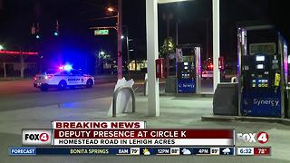 Robbery investigation at Lehigh Acres Circle K store