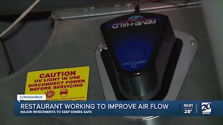 Restaurants working to improve air flow to keep diners safe