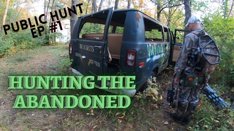 Bowhunting an abandoned girl scout camp. Illinois public land