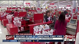 Second scam of Christmas: Fake jobs