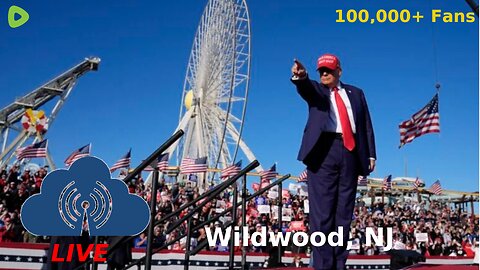 Watch over 100,000 MAGA Supports at Wildwood, NJ Rally