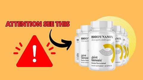 JOINT GENESIS - ((⛔ATTENTION!⛔)) Joint Genesis Reviews - Joint Genesis Supplement - Joint Biodynamix