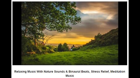 Relaxing Music With Nature Sounds & Binaural Beats | Stress Relief | Meditation Music | Sleep 😴