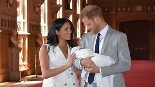 Prince Harry And Duchess Meghan Introduce Their Son To The World
