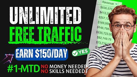 UNLIMITED FREE TRAFFIC For Your Affiliate Link, Free Clickbank Traffic, Promote Affiliate Products