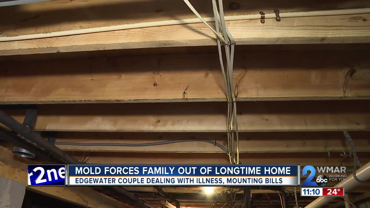 Mold forces family out of longtime home