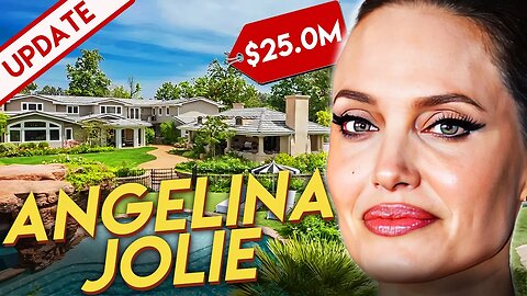 Angelina Jolie | House Tour | $25 Million Los Feliz Mansion & More