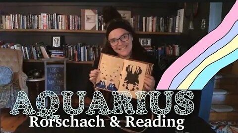 Aquarius 👁 🔮 November Rorschach & Reading | lots of light, scalp massage, birdcage, crown