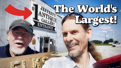 Supersized Antique & Vintage Shopping on the Road to the Show!