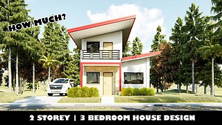 3 BEDROOM HOUSE DESIGN | 2 STOREY HOUSE DESIGN | 74 SQM