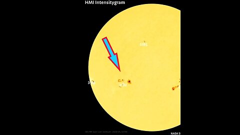New solar activity emerges from the backside of the sun #shorts