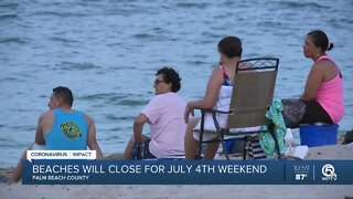 Palm Beach County beaches will be closed July Fourth weekend, Mayor Kerner says