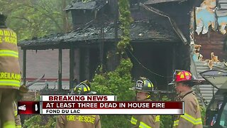 At least three dead in Fond du Lac house fire