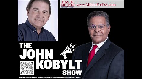 Retired Judge David Milton running against George Gascon on the John Kobylt Show