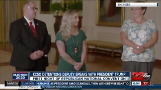 KCSO Detention Deputy speaks at RNC