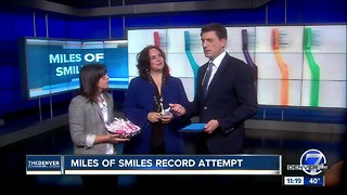 Toothbrush record attempt in Loveland - full interview