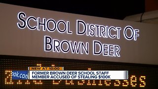 Food service worker accused of embezzling $110,000 from Brown Deer school district
