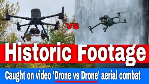 Historic Footage: 1st ever Drone vs Drone Combat. Ukraine, Russia War. News and More.