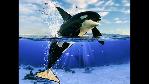 "KILLER WHALE ASK HUMANS FOR HELP & THEN THANKS THEM FOR SAVING ANOTHER KILLER WHALE"