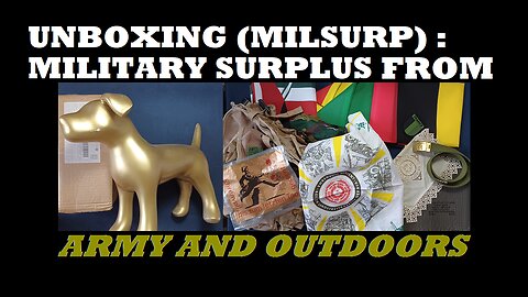 UNBOXING 174: Army and Outdoors. Flags, Combat Vest, Helmet Cover, E. Ger. memorial set, more!
