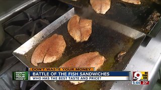 Battle of the Lenten fish sandwiches