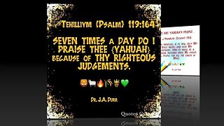 DSP#20 WE ARE YAHUAH'S COVENANT PEOPLE...