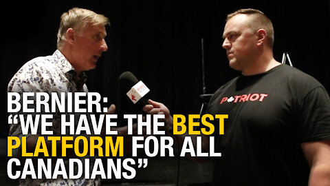INTERVIEW: Maxime Bernier speaks with Adam Soos in Airdrie, AB