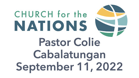 Guest Preacher Colie Cabalatungan