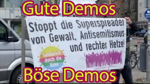 Gute Demo, schlechte Demo: Der Corona-Protest in Stuttgart und die Doppelmoral der Medien