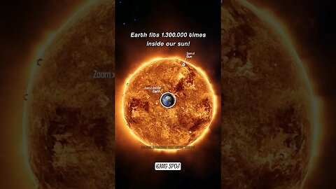 True size of sun 🌞#sun #size
