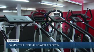 Gyms still not allowed to open