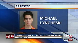 Employee Steals from Clothing Store
