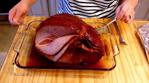 Baked Ham - Best Spiral Sliced Ham - The Hillbilly Kitchen
