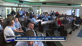 Pulitzer-prize winning author meets with inmates at Idaho State Correctional Institution