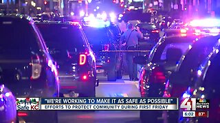 Efforts to protect community during First Fridays