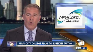 MiraCosta College plans to subsidize tuition