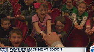 Andy Parker's Weather Machine Visits Thomas Edison Elementary