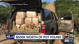 Agents seize more than 1,000 pounds of marijuana east of Douglas